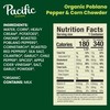 Pacific Foods Organic Poblano Pepper and Corn Chowder, 16.3 oz