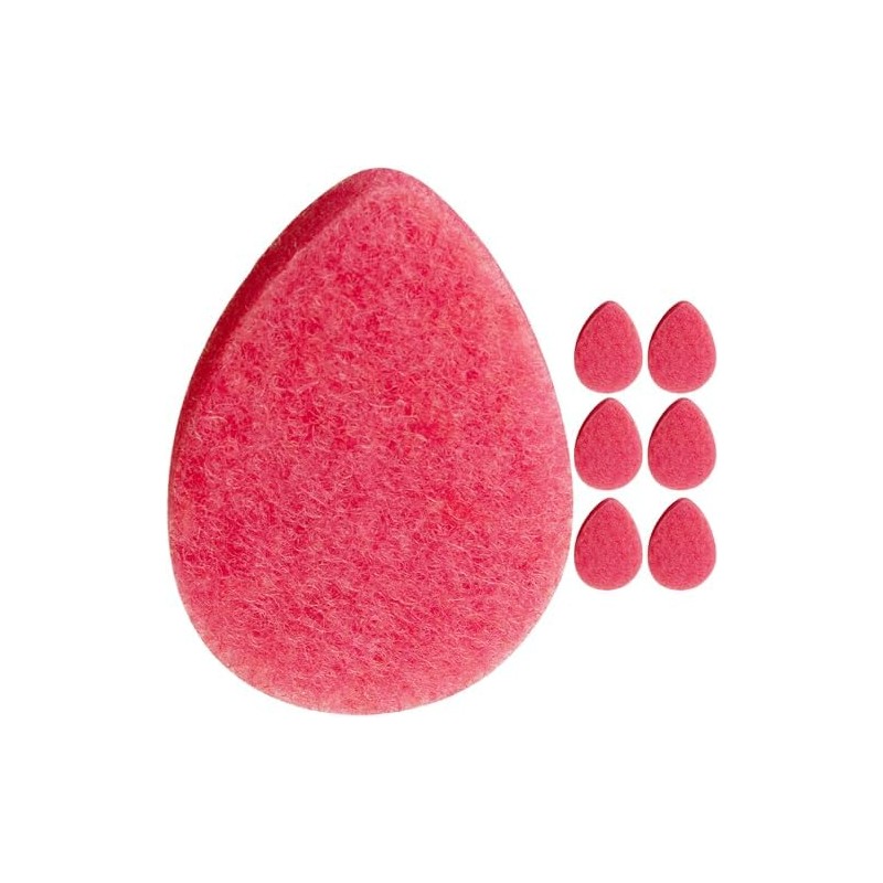 Esponja exfoliante facial Donnamax 4052 con rosa y vitamina E