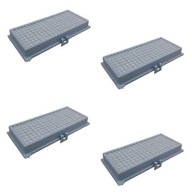 LEFITPA 4 Pack Replacement Charcoal Filter for Miele S300 S600 for S301 S312 S314 Midsize for S324 S326 S334 Ambiente for S316 S7 Cat & Dog for S318 Bahama Blue for S7 Calypso