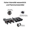 SayHome Solar Y Plug, 1500 V DC Solar T Connector,