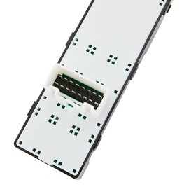 ZAPOSTS - Interruptor de ventana eléctrica para Hyundai Sonata 2011-2015. Interruptor maestro vidrios puerta de control lateral del conductor, botón gris. Sustituye a 93570-3S000