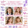 24 Pcs Cute Hair Clips for Women Girls, Glitter Multicolor