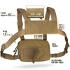 WYNEX Tactical Chest Rig Bag of Laser Cut Design, Molle