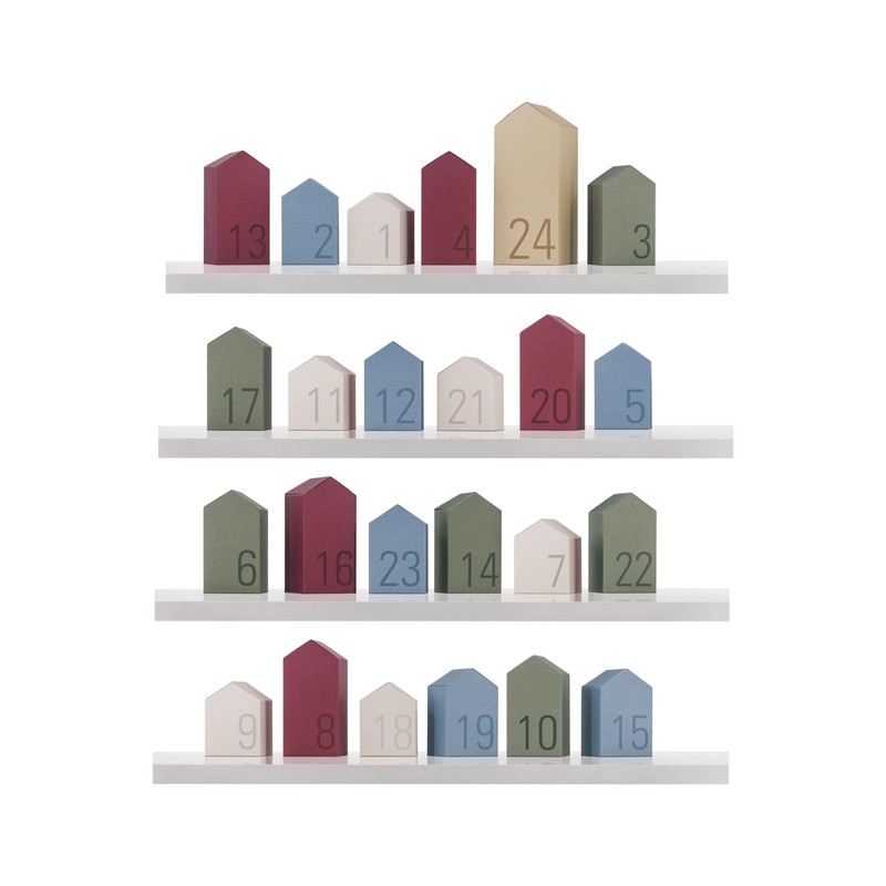 Remember Advent Calendar Village