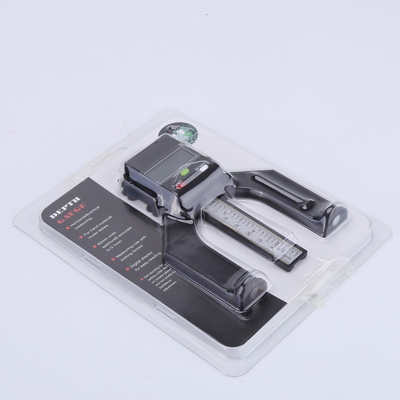 0-80mm Digital Height Gauge Woodworking Depth Gauge with Digit Display
