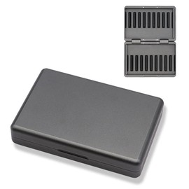 Votabell Heat Stick Case Fits IQOS ILUMA ONE ILUMA PRIME (Aluminum Alloy, Holds 20 Pieces, Anti-Crush, Gray)