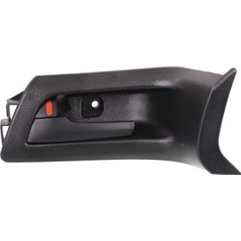 Evan Fischer Interior Door Handle compatible with G8 08-09 FRONT LH Inside All Black Plastic