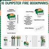 Sayglossy 10 Sets Dumpster Fire Pen Gifts for Coworker Positive