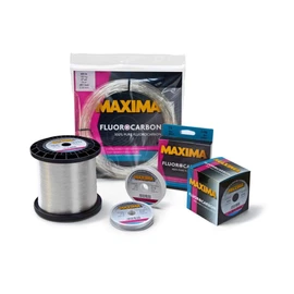 Maxima Fluorocarbon Fishing Line, 5 lb Breaking Strength, 25 Meter Length
