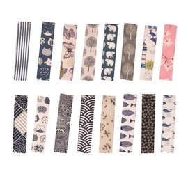 Felimoa Drawstring Bag, Chopsticks Bag, Fan Bag, Cutlery Bag, Washable, Portable Cutlery Case, Set of 16