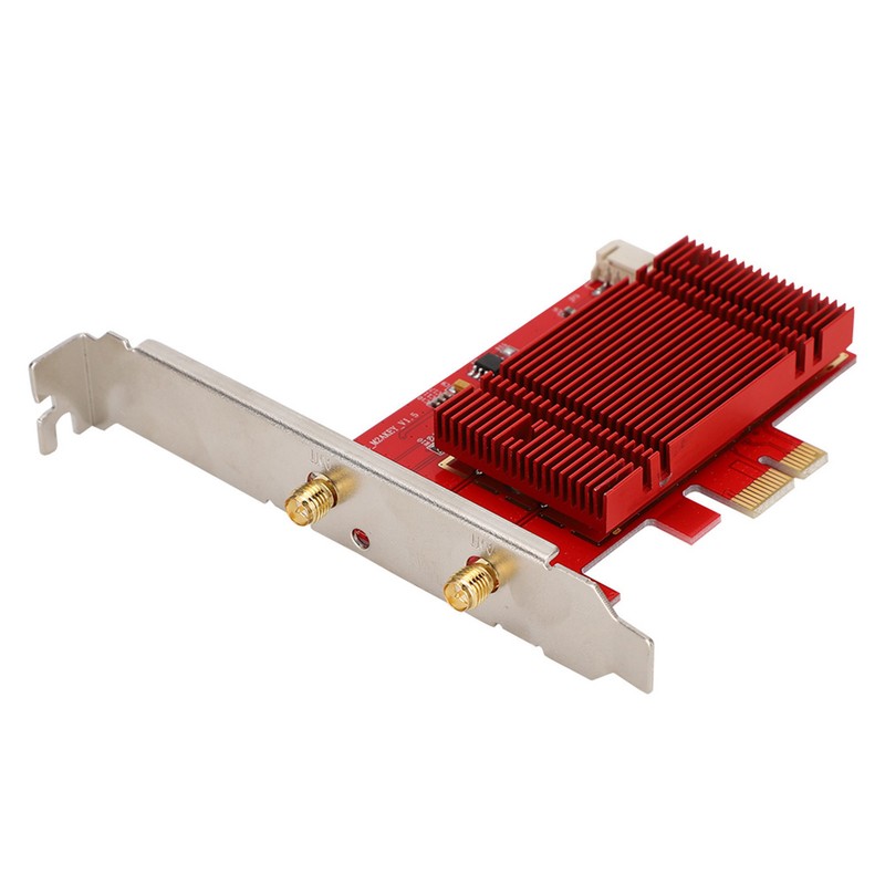 For intel AX200NGW 802.11ax Bluetooth 5.0 WIFI6 2400Mbps PCI-E DesktopWireless