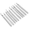 10Pcs Iron-nickel Alloy DIY Carving Pen Engraving Knife Jewelry Making