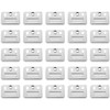 Heyous 25PCS Wall Panel Fixings Furniture Fixings Wall Panel Clips