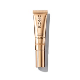 ICONIC LONDON Radiance Booster | Liquid Radiance Lightweight Skin Tint for a Glowy Makeup Look, Cruelty Free, Vegan Makeup (Honey Glow) 30 mL/ 1.01 Fl Oz