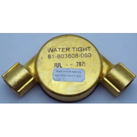 Kidde Kiddie Fire Systems 81-803808-000 Water Tight Corner Pulley 3/8" Pipe- 2.13" Dia