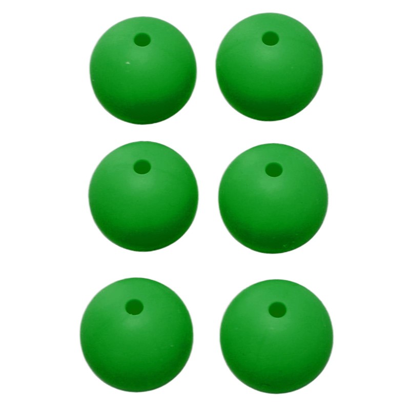 105pcs 15mm Silicone Beads Bulk Round Silicone Beads Loose Beads