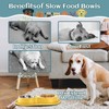 SZSZZMY Feeder Slow Bowl, Dog and Cat Feeder Bowls 3