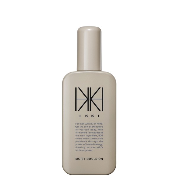 IKKI Emulsion All-in-One Lotion, Beauty Essence, Milky Lotion, Moisturizing Cream, Skin Care, Men's Skin Care, 2.8 oz (80 g)