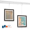 Picture Rail Hanging System Covers 79 Inches | Wall Art