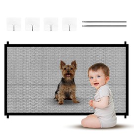ROYKAL | Sicherheitsgitter Treppenschutz Schutzgitter Gittertür für Haustiere, 110 x 72 cm, Tür für Haustiere und Babys, Sicherheitsbarriere für Hunde und Kinder