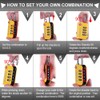 ANVIL TSA Approved Luggage Lock - 4 Digit Combination, 10,000