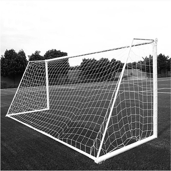 Aoneky Soccer Goal Net 24x8Ft/18x7Ft /12x6Ft/10x6.5Ft, 2mm, 2.5mm, 3mm Polyethylene