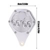 Tax Disc Permit Holder for Motorcycle - Hexagonal Tax Disc