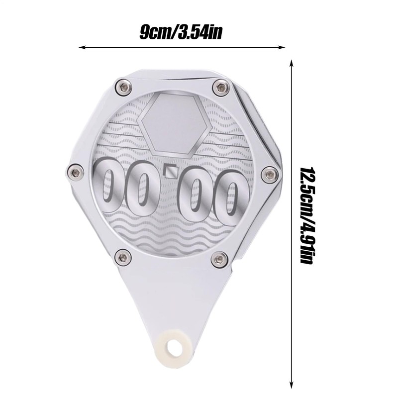 Tax Disc Permit Holder for Motorcycle - Hexagonal Tax Disc