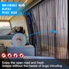 ZATOOTO Van Bug Screen Magnetic Side Sliding Door Van Mesh