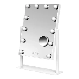 Sheffield Espejo Sheffield Mr6012m Cuadrado Led Frío 22 Cm De Pie