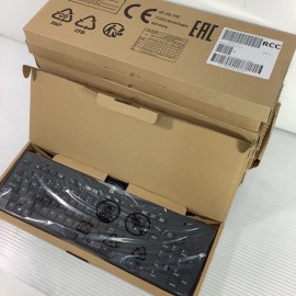 HP NEW HP Keyboard 803181-001 USB Slim KB Compatible Win 8-10 US Black (Lot of 10)