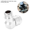 110 Degree Chrome Plated Brass Regulator Swivel Adapter Connector for