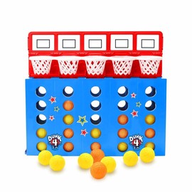 Dunk 4 In a Row Line Up Connect Four Counters Strategy Game
