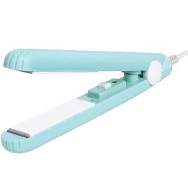 Hair Straightener Mini Flat Iron for Thin Hair Green