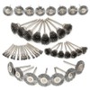 Bestgle 45pcs Steel Wire Wheel Brushes Polishing Set Buffing Accessories