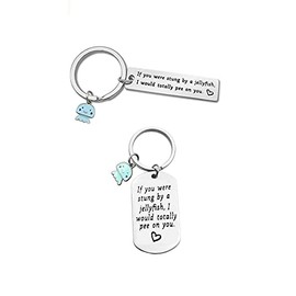 Fuqimanman2020 2 Pcs Funny Friendship Keychain Best Friend Keychain Keyring Friend Jewelry Gift for Girl Women Teen Boy Men