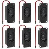 AITIAO 6pcs Speaker 3 Watt 8 Ohm Single Cavity 8ohm