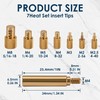 Heat-Set Insert Tips Compatible with Weller SP40NKUS / Hakko FX-888D