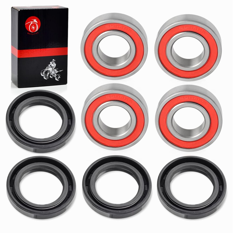 Front Wheel Bearings and Seals Kit For HONDA Recon 250