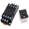 2 x Mini AC220V Relay Electromagnetic Switch 8-Pin Relay DPDT