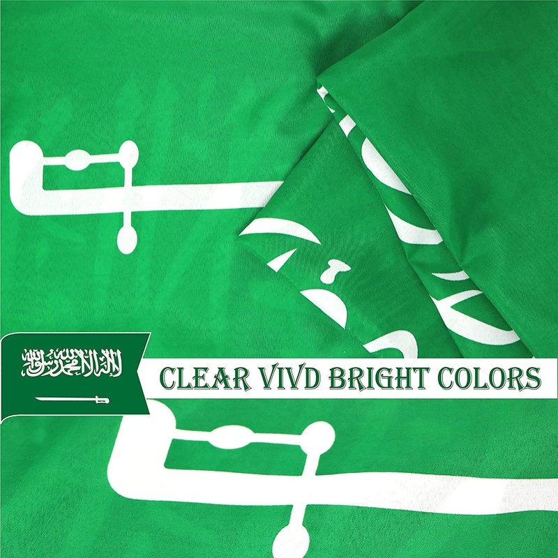 Saudi Arabia Flag 3ft x 5ft Printed Polyester by Flags