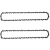 Opuladuo 2PC 16" Chainsaw Chain for BAUER 20112E-B, 16 Inch