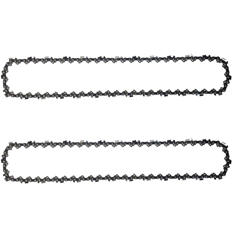 Opuladuo 2PC 16" Chainsaw Chain for BAUER 20112E-B, 16 Inch