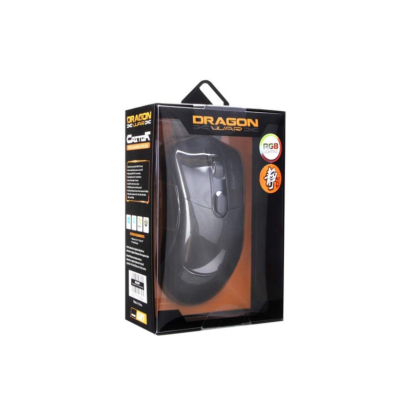 Dragonwar G21 Caster Professional RGB 7000dpi Ergonomic and Adjustable Gaming