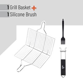 UNCO Stainless Steel Fish & Vegetable Grill Basket