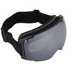 Outdoor Magnet Double Layer Antifog Skiing Goggles for Climbing Snowboardingsilver