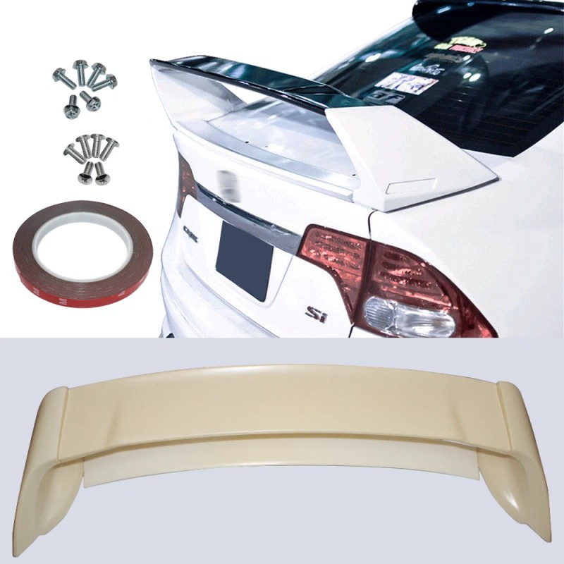 ZXMT For 06-11 Honda Civic 4DR Sedan Unpainted Mugen Style