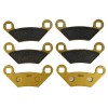 Traild Polaris Scrambler 850 2013-2024 Ceramic Brake Pad Set Front