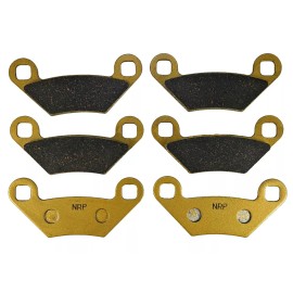 Traild Polaris Scrambler 850 2013-2024 Ceramic Brake Pad Set Front & Rear