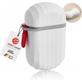 Improved Leak-proof Soap Box Travel, Container Solid Shampoo, Soap Container with Draining Layer, Portable Soap Box for Bathroom, Camping, Awarded the Red Dot Design Award